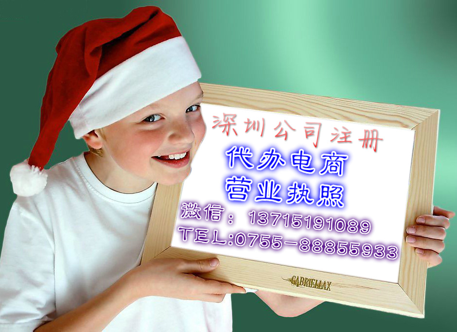 深圳公司注册 代办电商营业执照